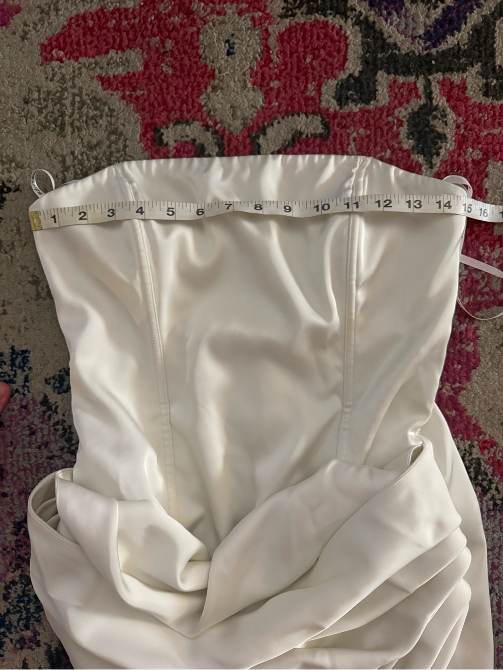 For Love & Lemons Serena Mini Dress Size 6 + Matching Gloves O/S - Picture 11 of 14